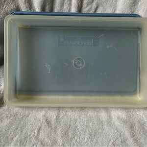 Tupperware Vintage Modular Mates Dry Food Storage Container Approx 8.5 Cups USA